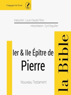 cover image of Première & Deuxième épître de Pierre